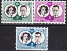 Belgien Mi.-Nr. 1228/30 **
