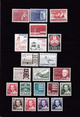 Dänemark Jahrgang 1982 postfrisch