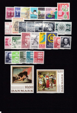 Dänemark Jahrgang 1984 postfrisch