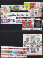 Dänemark Jahrgang 2001 postfrisch