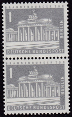 Berlin Mi.-Nr. 140 yw ** senkrechtes Paar