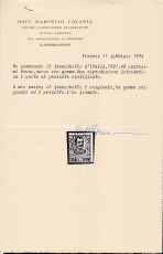 Italien Mi.-Nr. 80 ** Fotoattest