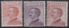 Italien Mi.-Nr. 133/35 **