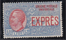 Italien 1922 Eilmarke ** nicht ausgegeben