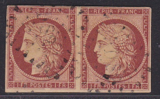 ALT - Frankreich Mi.-Nr. 7 a oo Paar