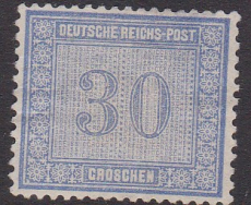 Deutsches Reich Mi.-Nr. 13 (*) dünn
