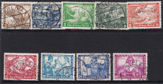Deutsches Reich Mi.-Nr. 499/507 oo