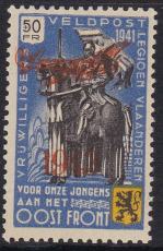 Dt. Bes. Belgien fl. Legion Mi.-Nr. VIII Type III **