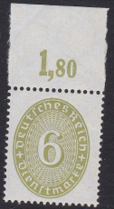 Deutsches Reich Dienst Mi.-Nr. 128 X P OR **