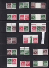 Bund Mi.-Nr. K 1 - W 112 **