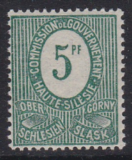 Oberschlesien Mi.-Nr. 3 b **