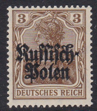 Deutsche Post in Polen Mi.-Nr. 1 **