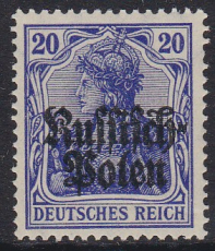Deutsche Post in Polen Mi.-Nr. 4 **
