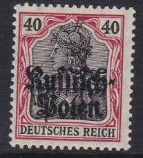 Deutsche Post in Polen Mi.-Nr. 5 **
