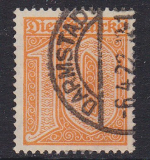 Deutsches Reich Dienst Mi.-Nr. 65 oo gepr. INFLA
