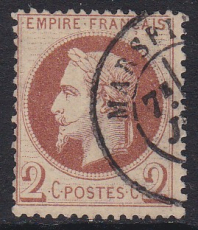 Alt - Frankreich Mi.-Nr. 25 a oo