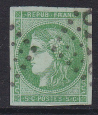 Alt - Frankreich Mi.-Nr. 39 c oo geprüft