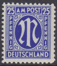 Bizone Mi.-Nr. 28 Az I ** gepr. BPP