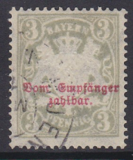 Bayern Porto Mi.-Nr. 10 B y oo