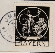Bayern Mi.-Nr. 195 oo