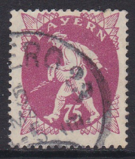 Bayern Mi.-Nr. 186 oo