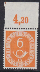 Bund Mi.-Nr. 126 ** P OR