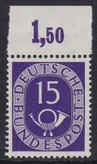Bund Mi.-Nr. 129 ** P OR