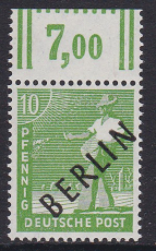 Berlin Mi.-Nr. 4 W OR ** gepr. BPP