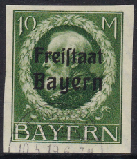 Bayern Mi.-Nr. 132 II B oo
