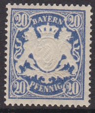 Bayern Mi.-Nr. 57 B *