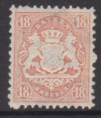 Bayern Mi.-Nr. 27 Y *
