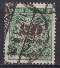 Deutsches Reich Mi.-Nr. 329 A W oo gepr. INFLA