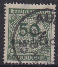 Deutsches Reich Mi.-Nr. 321 A W a oo gepr. INFLA