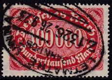 Deutsches Reich Mi.-Nr. 257 III oo gepr. INFLA