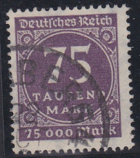 Deutsches Reich Mi.-Nr. 276 oo gepr. INFLA