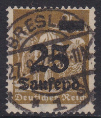 Deutsches Reich Mi.-Nr. 283 oo gepr. INFLA