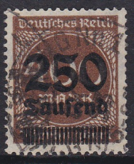 Deutsches Reich Mi.-Nr. 294 oo gepr. INFLA