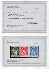 Luxussammlung Berlin 1948 - 1990 postfrisch