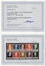 Luxussammlung Berlin 1948 - 1990 postfrisch
