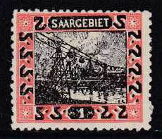 Saar Mi.-Nr. 63 II **