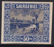 Saar Mi.-Nr. 92 U **