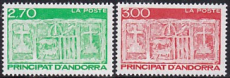 frz. Andorra Mi.-Nr. 493/94 **