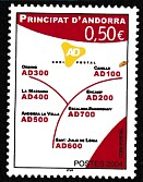 frz. Andorra Mi.-Nr. 622 **