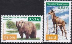 frz. Andorra Mi.-Nr. 641/42 **
