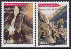 frz. Andorra Mi.-Nr. 667/68 **