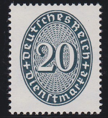 Deutsches Reich Dienst Mi.-Nr. 119 Y **