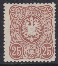 Deutsches Reich Mi.-Nr. 35 a *