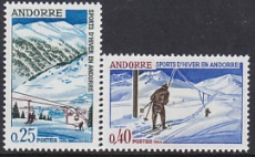 frz. Andorra Mi.-Nr. 195/96 **
