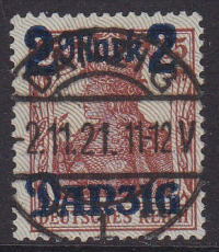 Danzig Mi.-Nr. 28 II oo Fotobefund