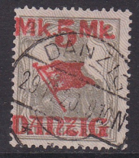 Danzig Mi.-Nr. 45 II oo
